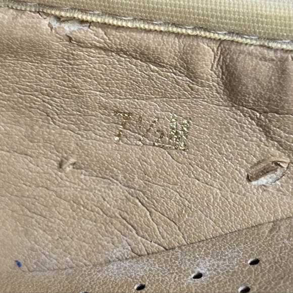 Neiman Marcus, Womens Flats Loafers, Black, Tan, Size 7.5 - Picture 11 of 12